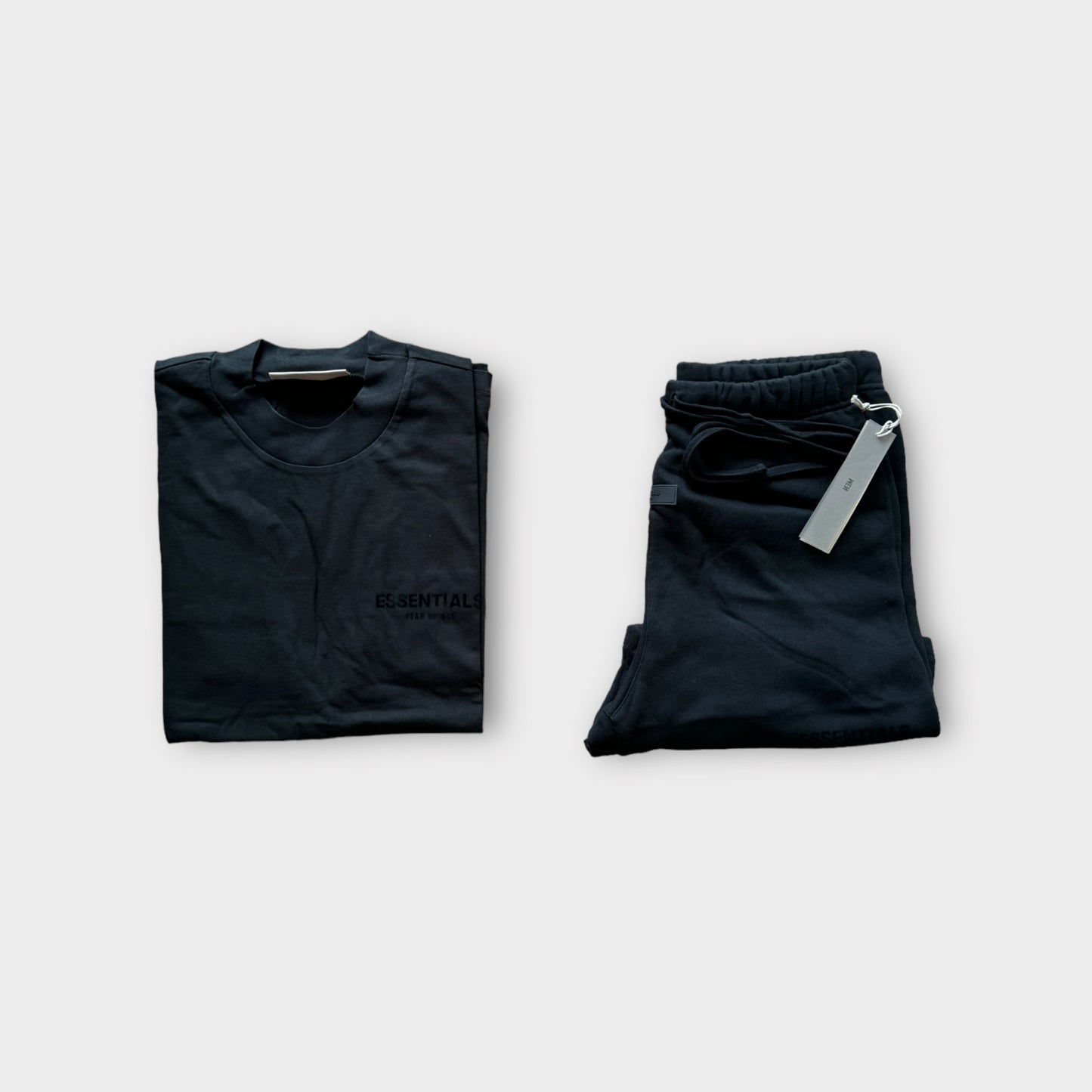 Fear Of God ESSENTIALS T Shirt Set ‘Black’ SS22