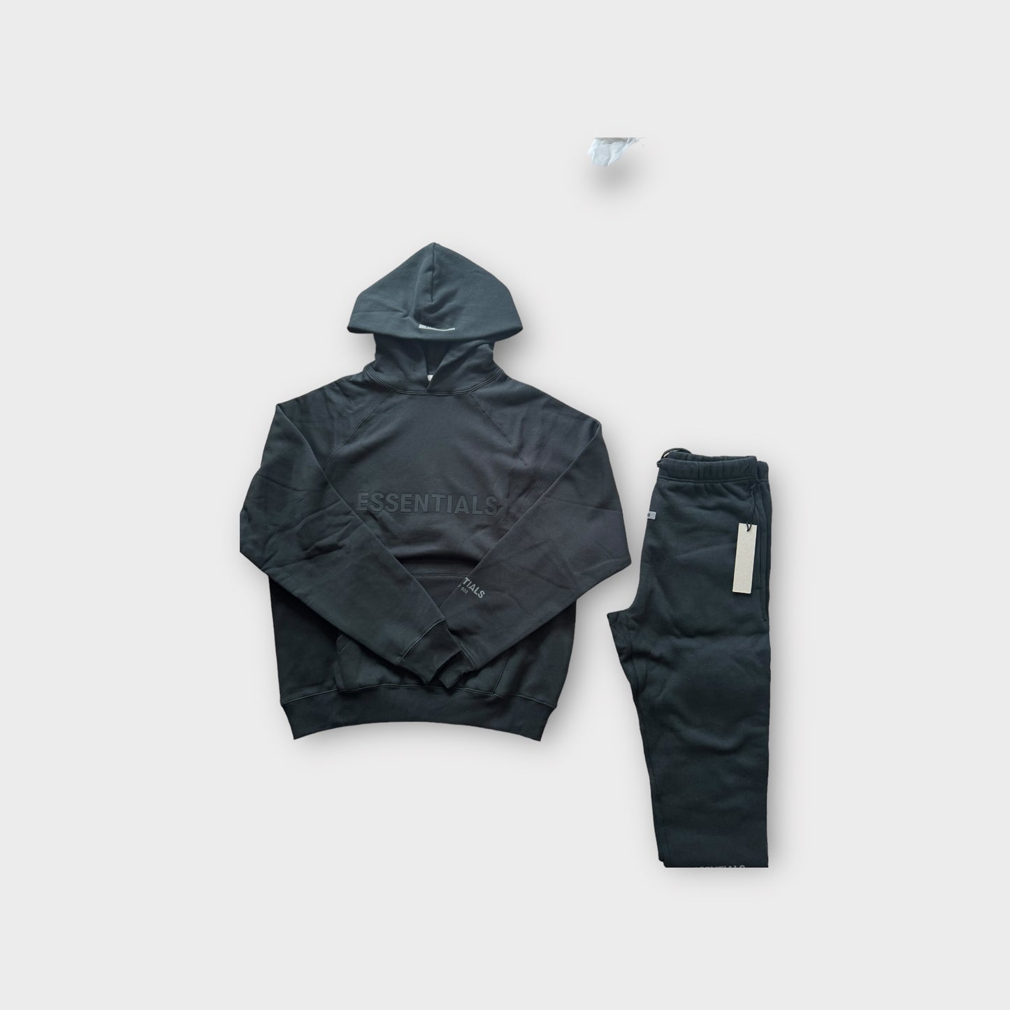 Fear Of God ESSENTIALS 'Black' Tracksuit SS20